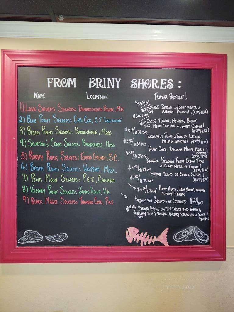 Reel Seafood Grill - Greensboro, NC menu_pic
