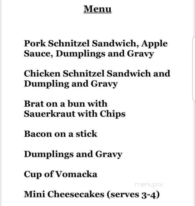The Doublewide - Elko New Market, MN menu_pic