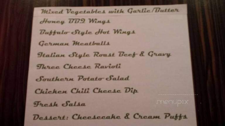The Doublewide - Elko New Market, MN menu_pic