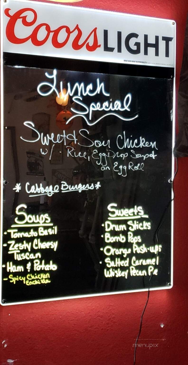 Long Branch Bar And Grill - Hawk Springs, WY menu_pic
