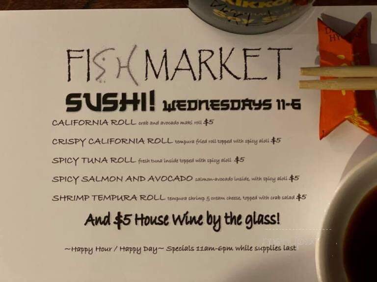 Fish Market Seafood Bar and Grill - Fort Mill, SC menu_pic