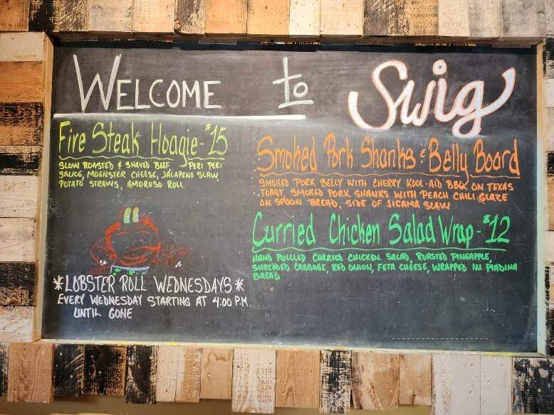 Swig Charcuterie and Suds - Perrysburg, OH menu_pic