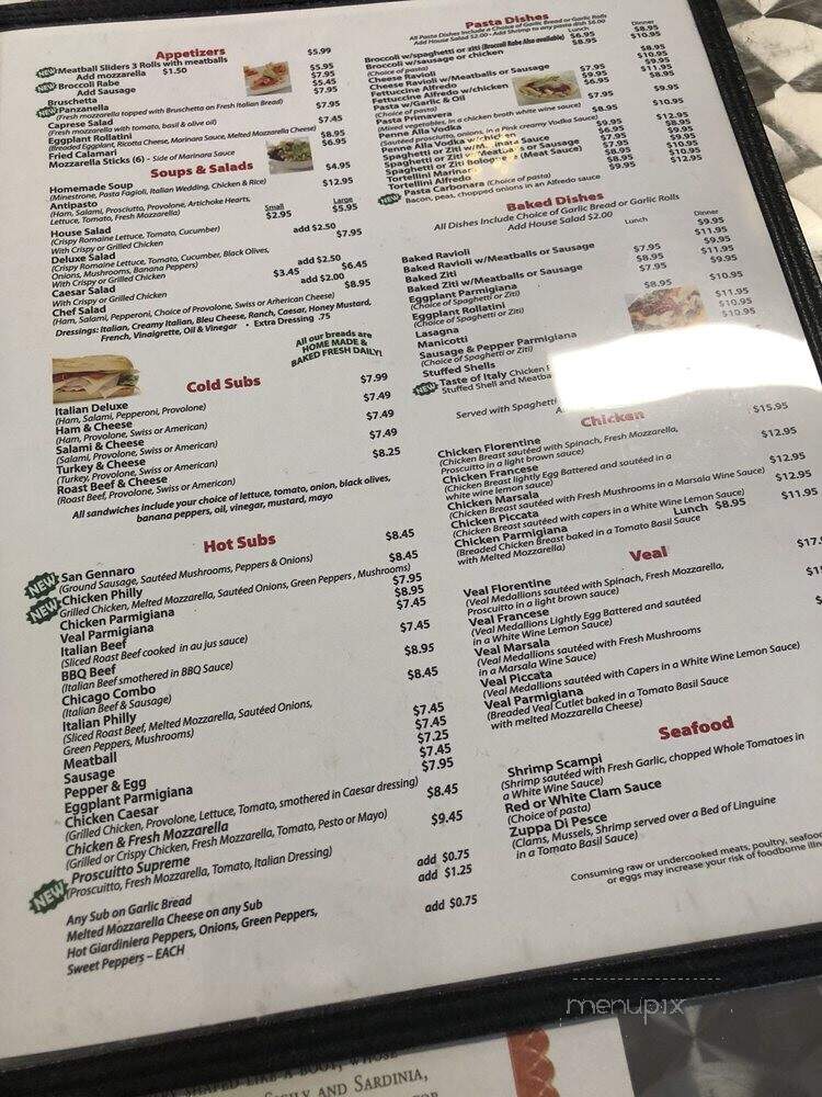 Little Italian Pizza - Pompano Beach, FL menu_pic