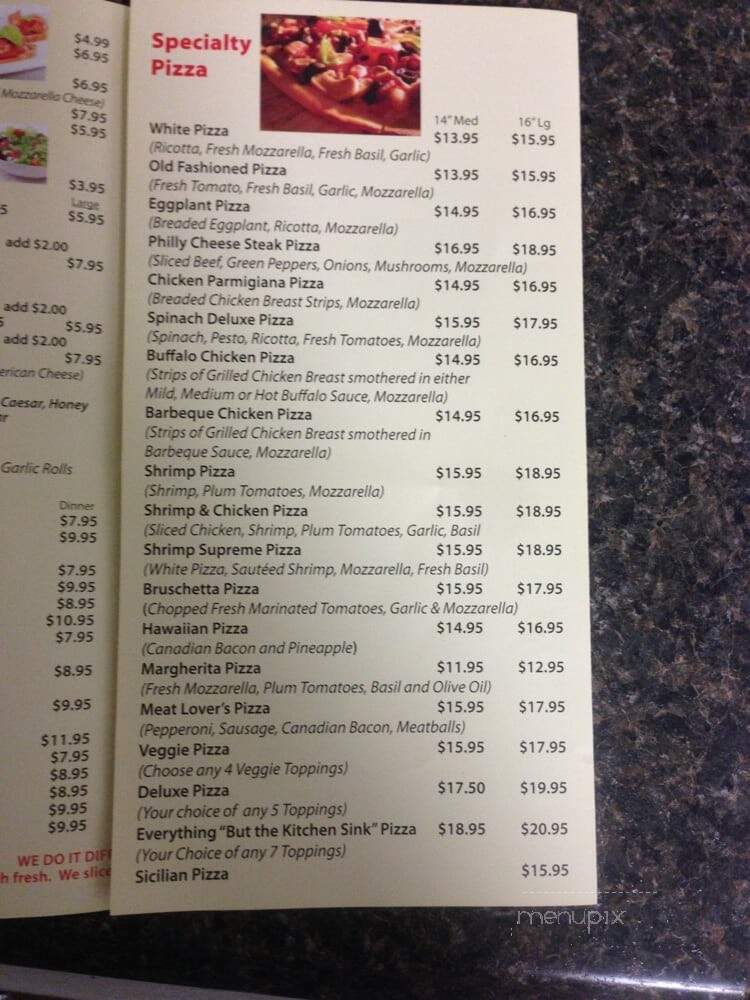 Little Italian Pizza - Pompano Beach, FL menu_pic