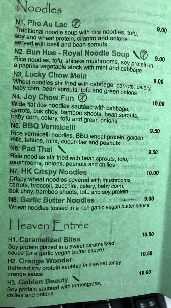 Loving Hut - Elk Grove, CA menu_pic