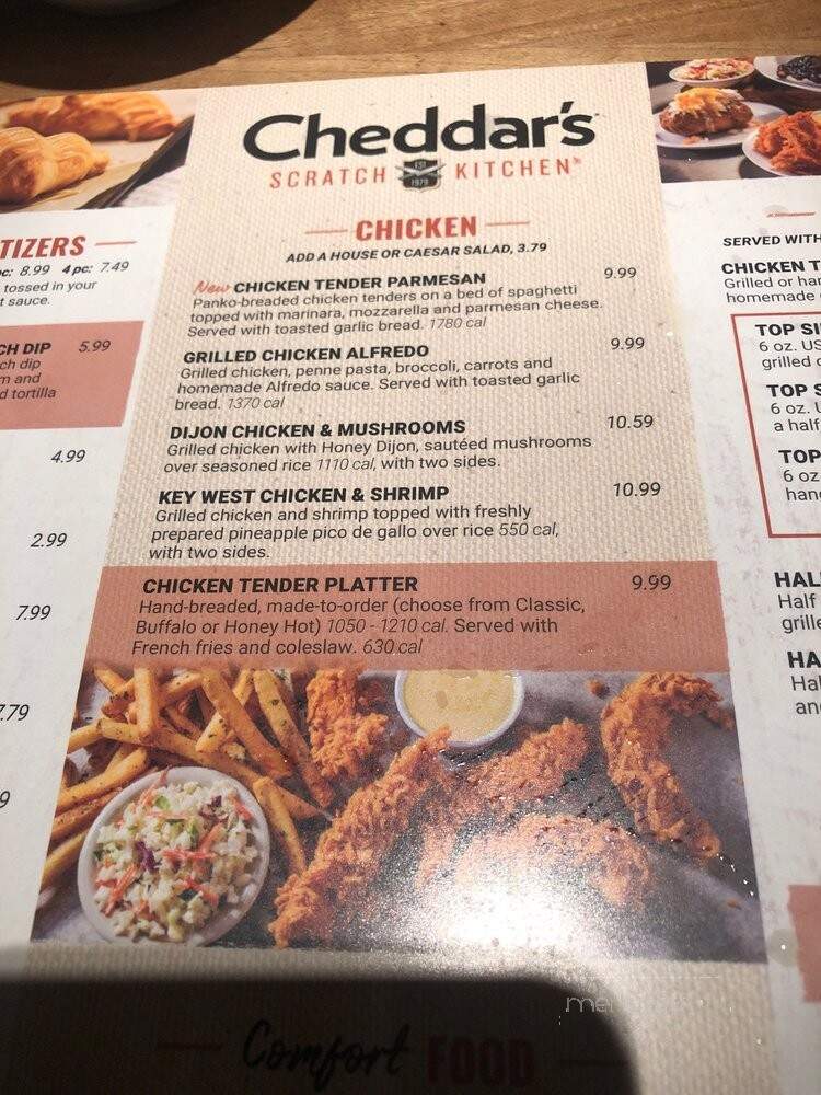 Cheddar's Casual Cafe - Irving, TX menu_pic