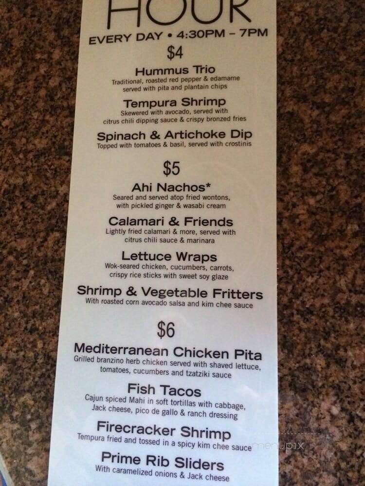 Chart House Restaurant - Daytona Beach, FL menu_pic