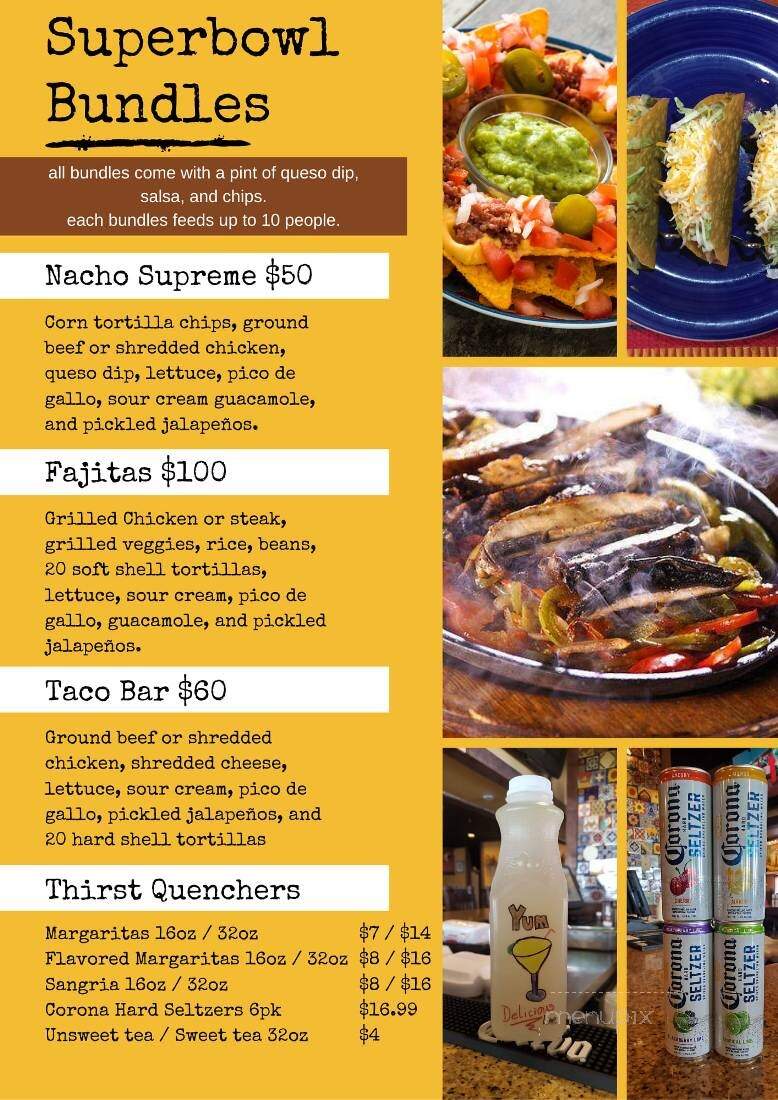 Poblano Mexican Grill & Bar - Clearwater, FL menu_pic
