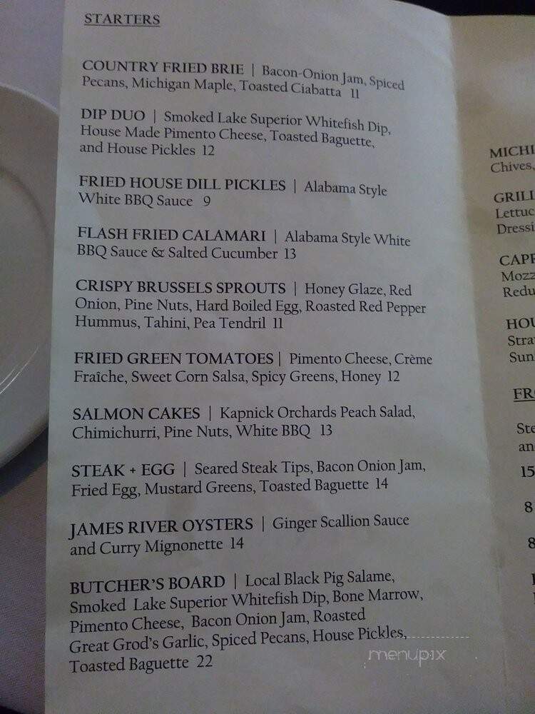 Evans Street Station - Tecumseh, MI menu_pic