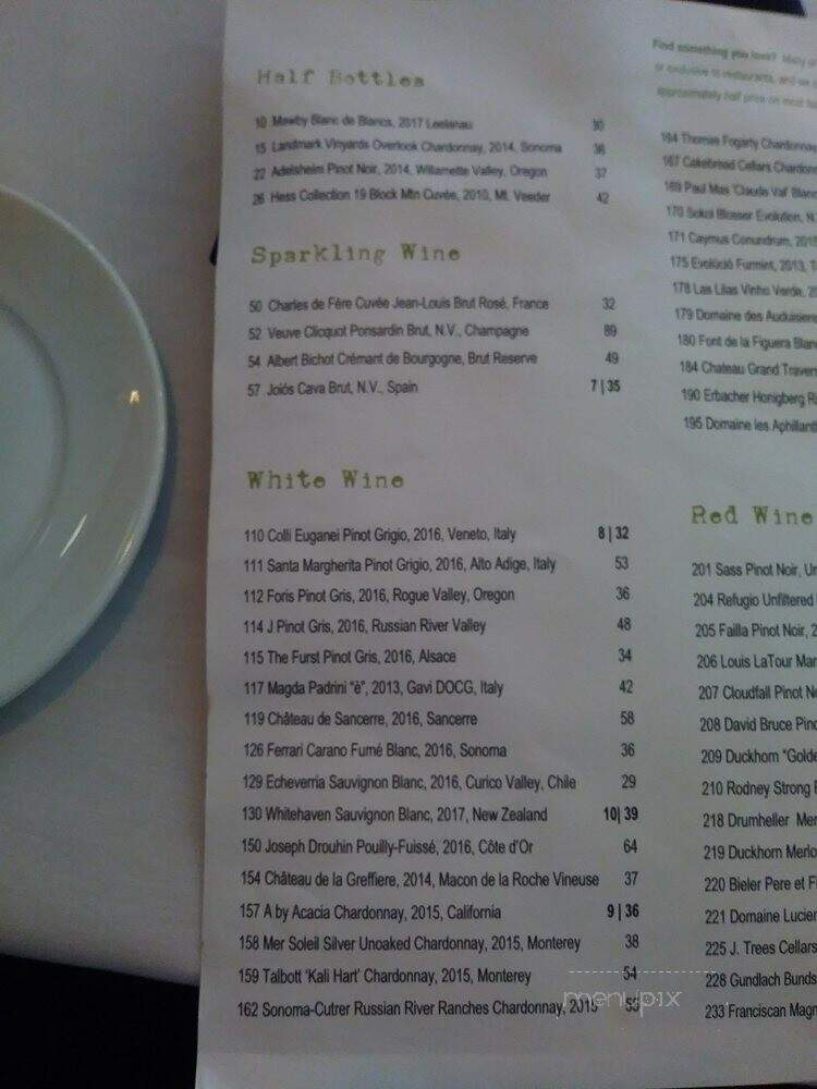 Evans Street Station - Tecumseh, MI menu_pic