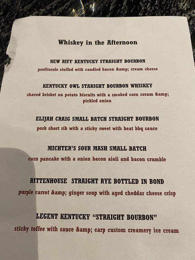 The Cheshire Cat Pub - Ottawa, ON menu_pic