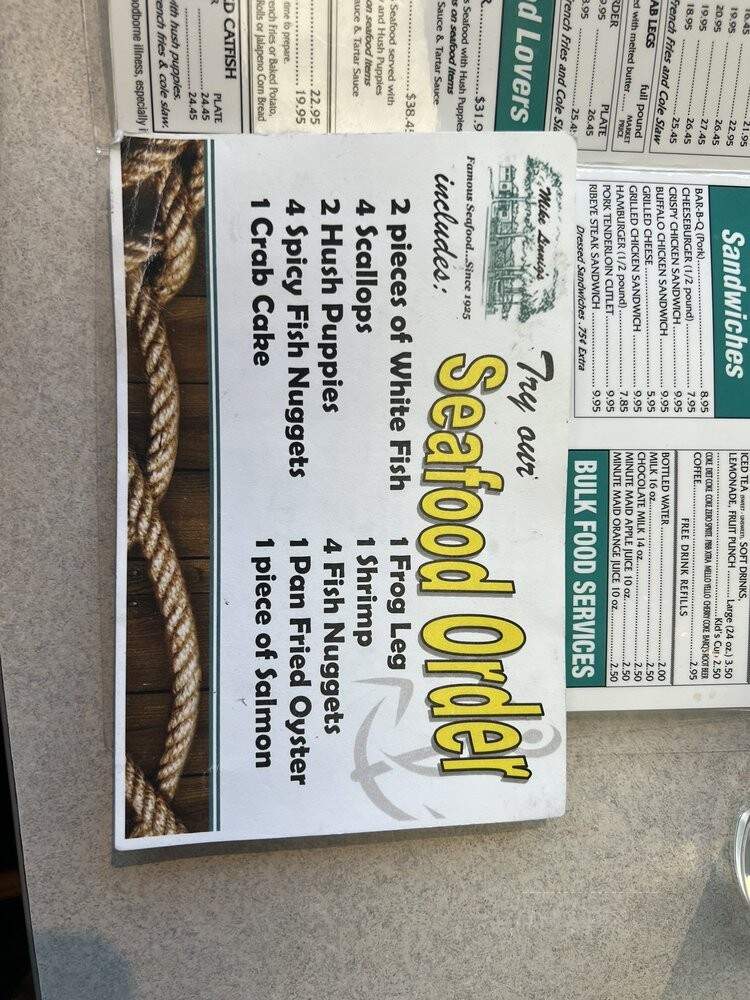 Mike Linnig's - Louisville, KY menu_pic