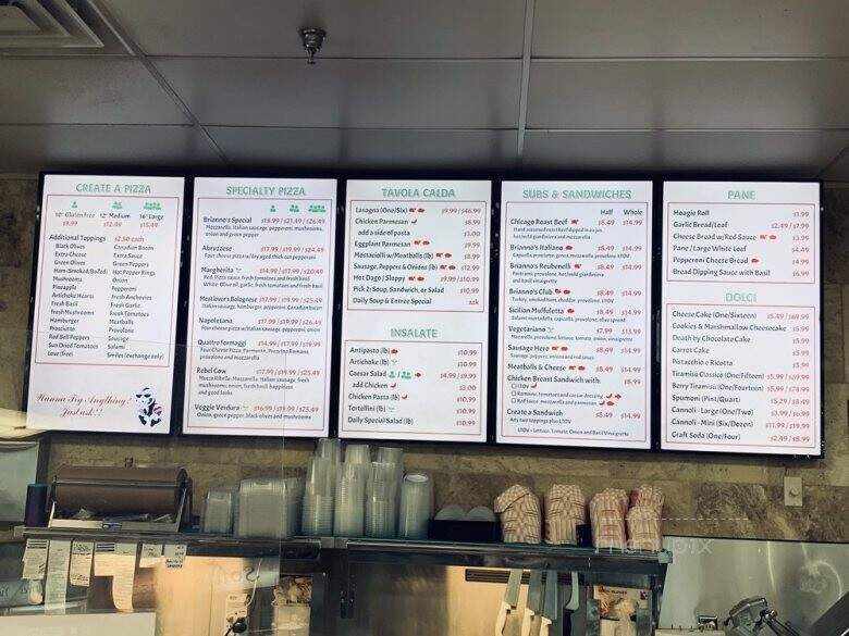 Brianno's Deli-Italia - Eagan, MN menu_pic