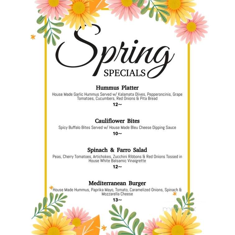 Lazy Lion Cafe - Deerfield, NH menu_pic
