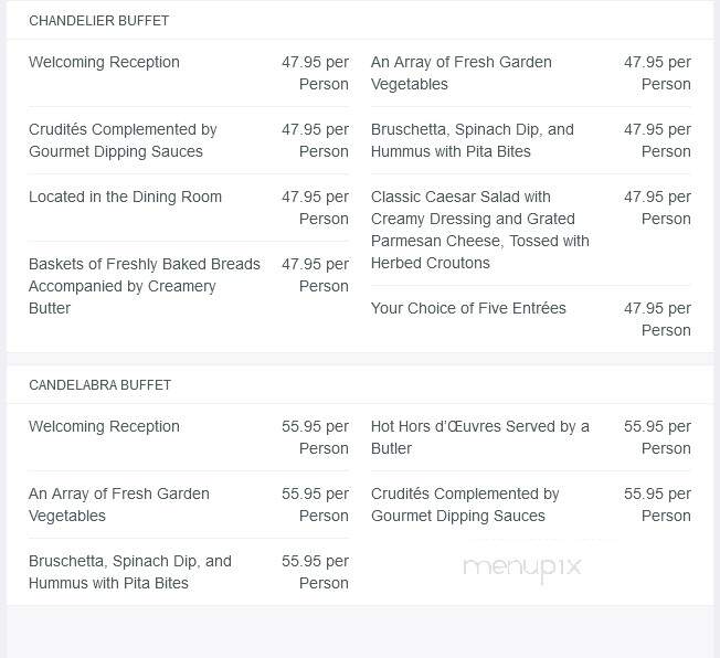 Touch Of Class By Candlelite - Delran, NJ menu_pic