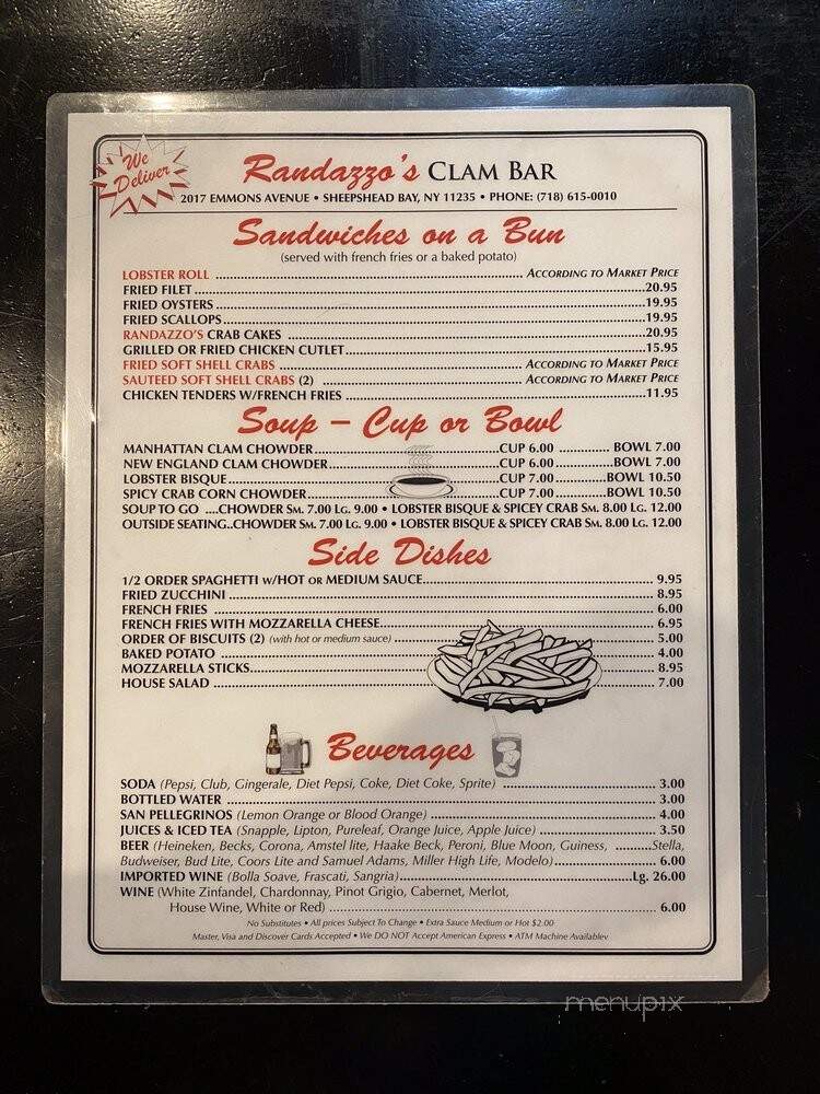 Randazzo's Clam Bar - Brooklyn, NY