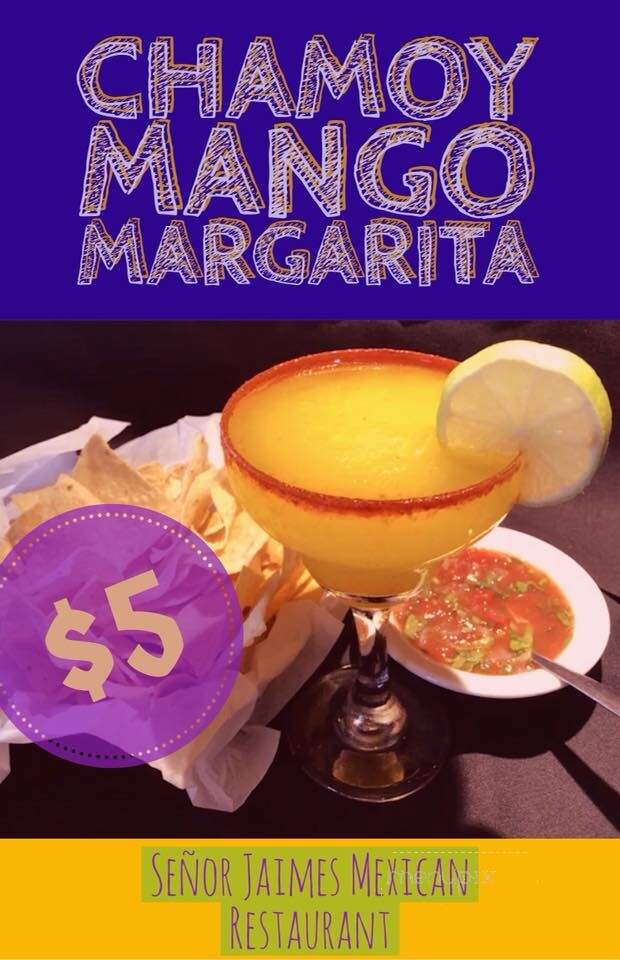 Senor Jaime's Mexican Restaurant - Corpus Christi, TX menu_pic