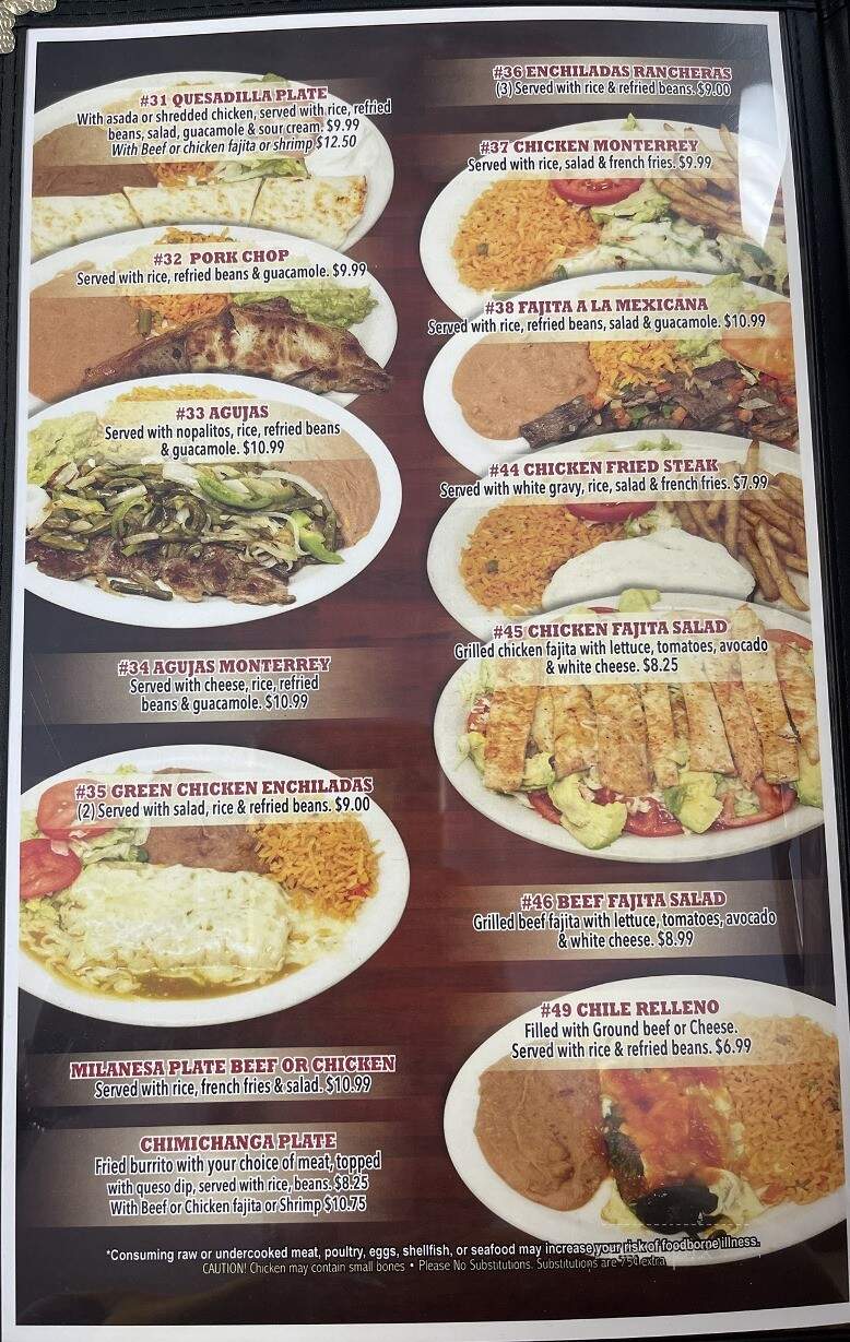 Taqueria Guadalajara - Aransas Pass, TX menu_pic