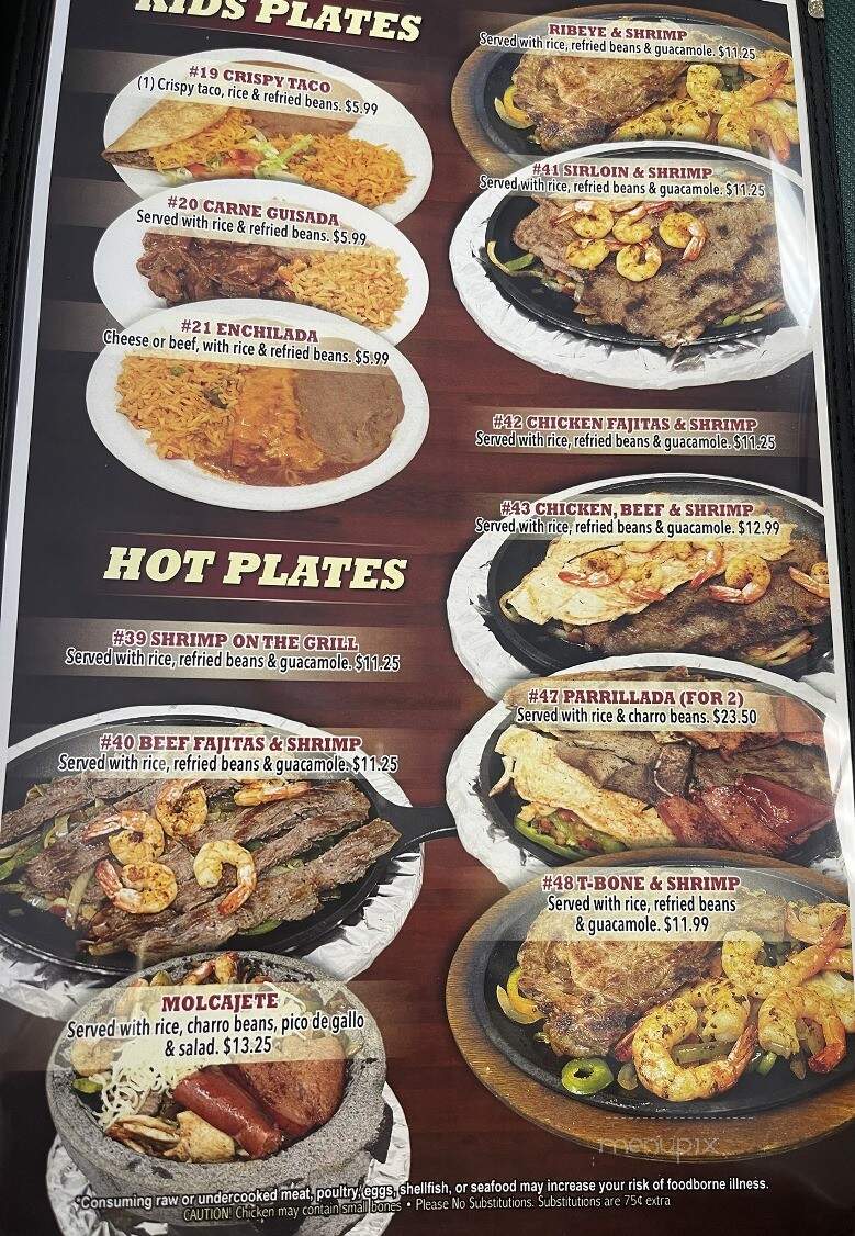 Taqueria Guadalajara - Aransas Pass, TX menu_pic