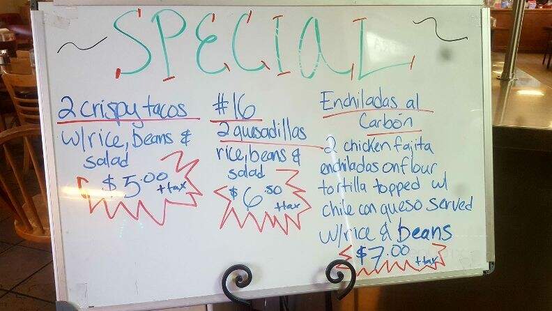 Taqueria Guadalajara - Aransas Pass, TX menu_pic