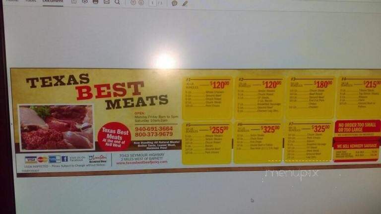 Texas Best Meats - Wichita Falls, TX