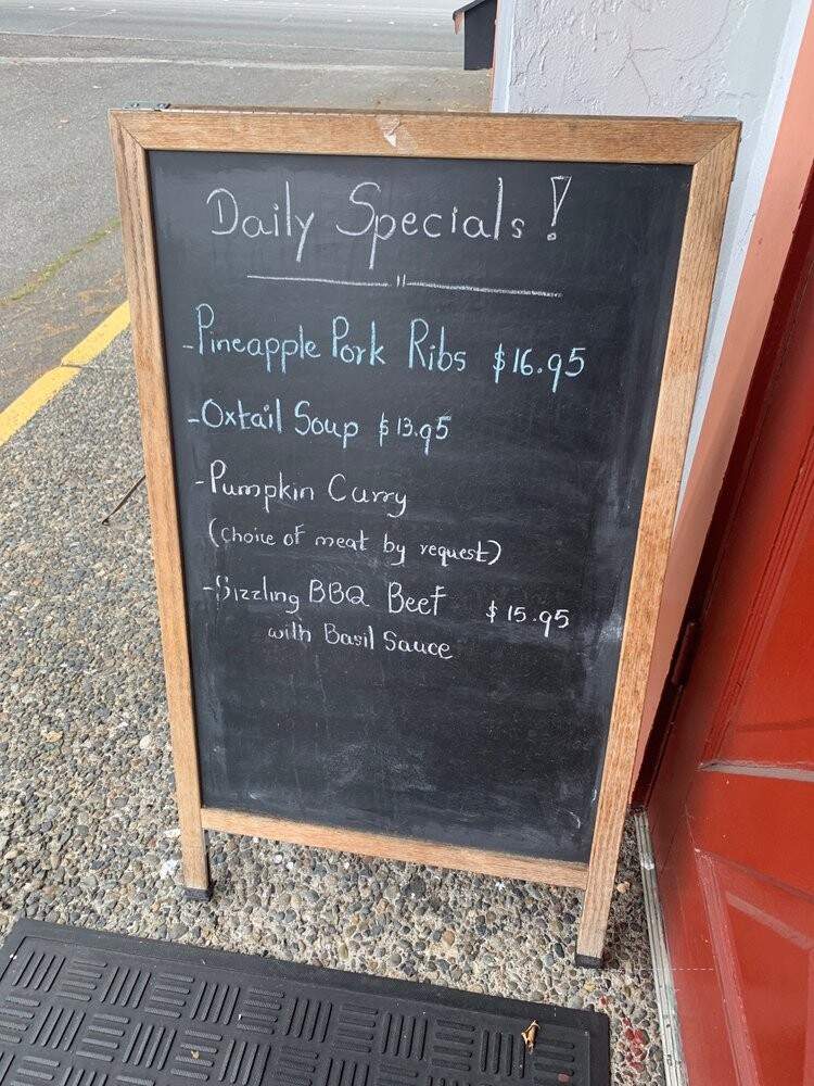 Royal Orchid - Renton, WA menu_pic