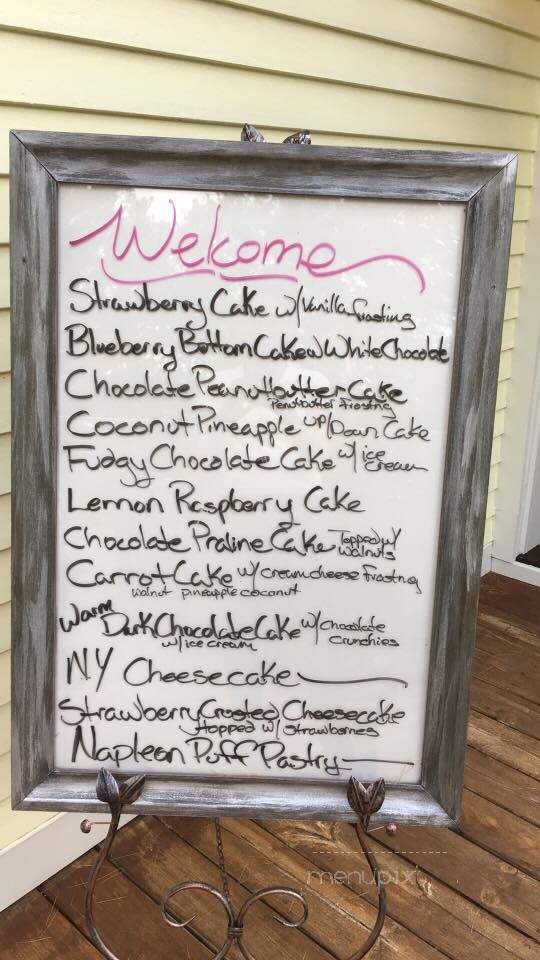 Ledge Water - Bristol, NH menu_pic