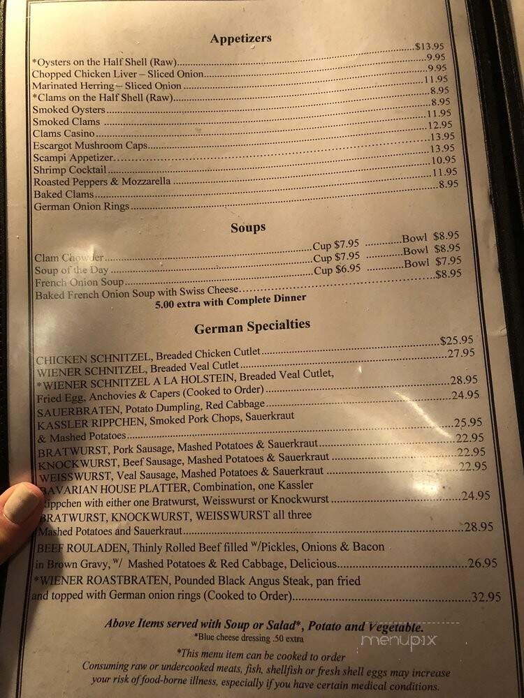Shippy's Pumpernickels Restaurant - Southampton, NY menu_pic