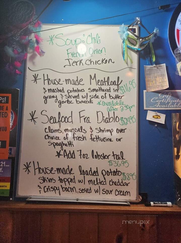 Renegades Saloon - Newfoundland, PA menu_pic