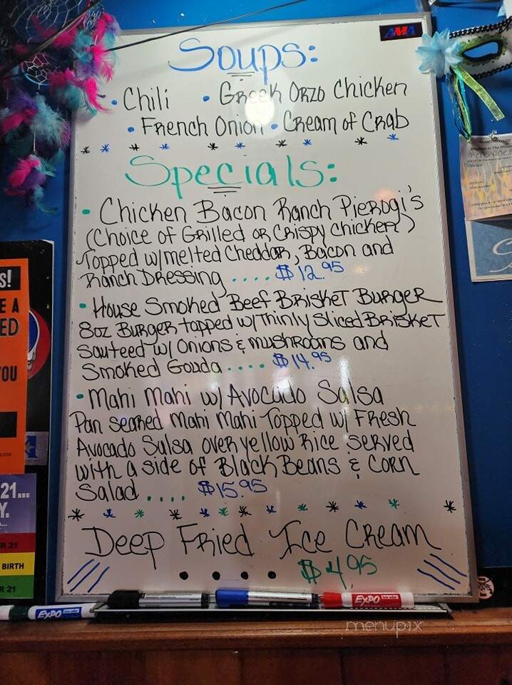 Renegades Saloon - Newfoundland, PA menu_pic