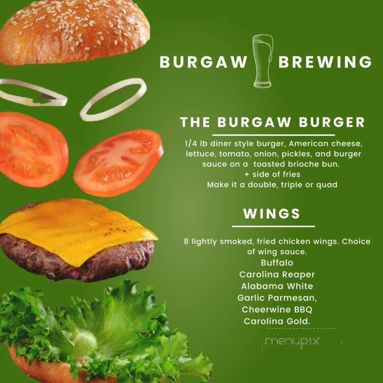 Burgaw Brewing - Burgaw, NC menu_pic