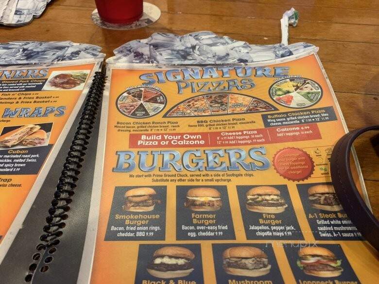 Longnecks Sports Grill - Hebron, KY menu_pic