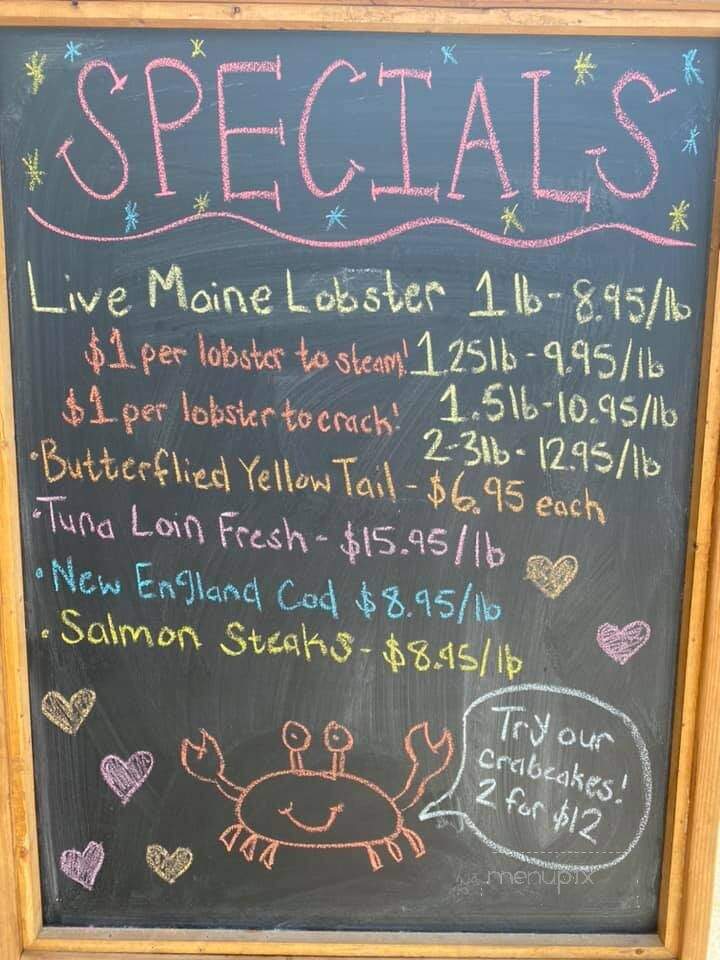 Independent Seafoods - West Palm Beach, FL menu_pic