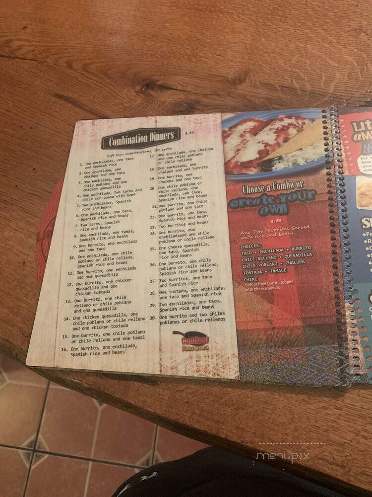La Carreta Mexican Restaurant - Madison Heights, VA menu_pic