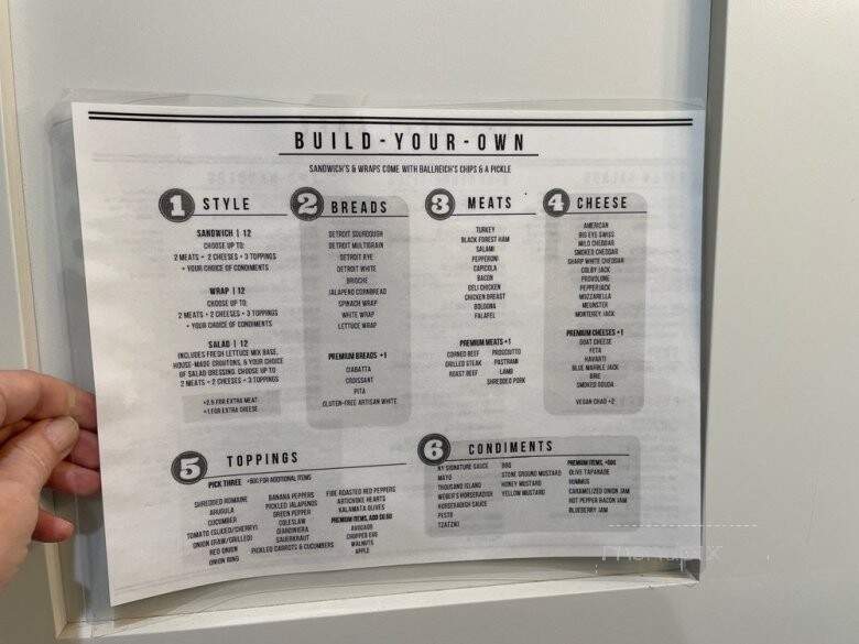 The Deli Cafe At Frost Village - Tiffin, OH menu_pic