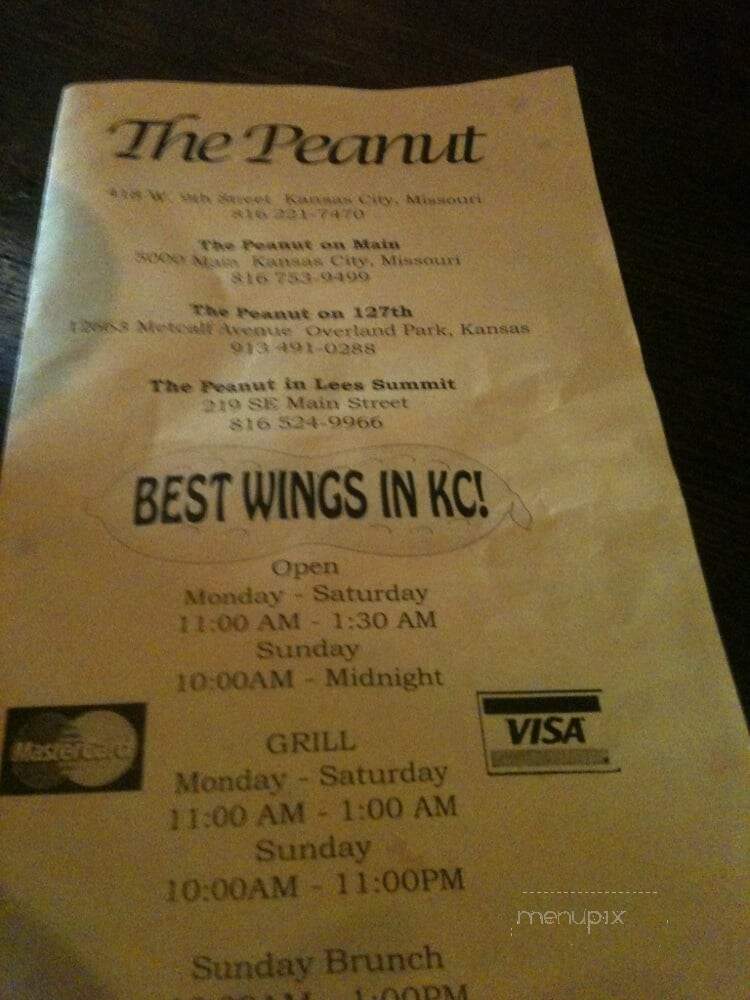 The Peanut on Santa Fe - Overland Park, KS menu_pic