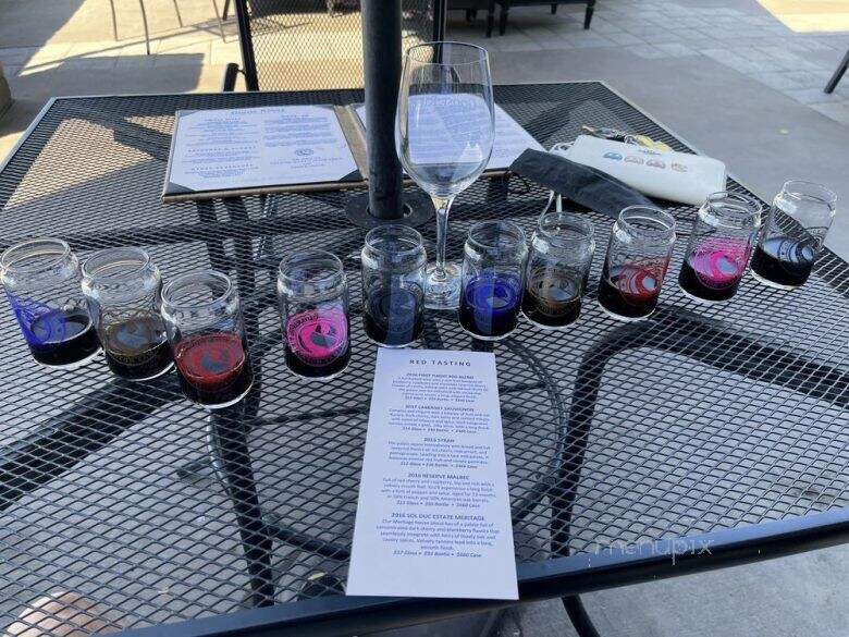 Gooseridge Vineyards - Richland, WA menu_pic