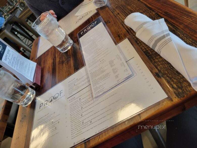 Proof Craft Pizza and Cocktails - Star, ID menu_pic