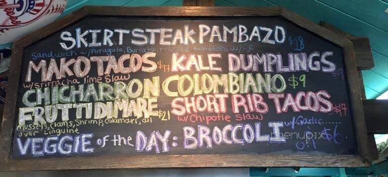 Meschutt Beach Hut - Hampton Bays, NY menu_pic