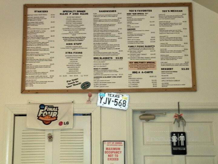 Pig Pit BBQ - Cohoes, NY menu_pic