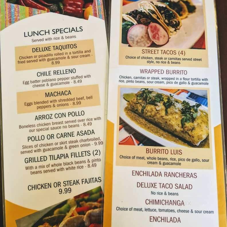 Lorenzo's - Sedro Woolley, WA menu_pic