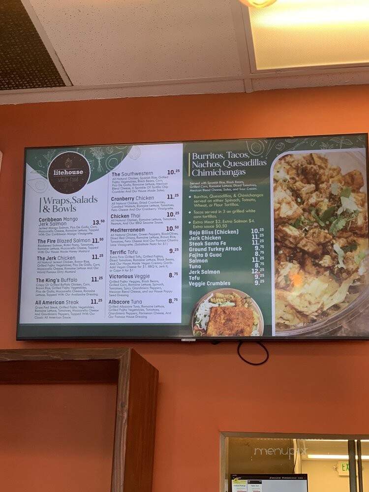 Litehouse Whole Food Grill - Hobart, IN menu_pic