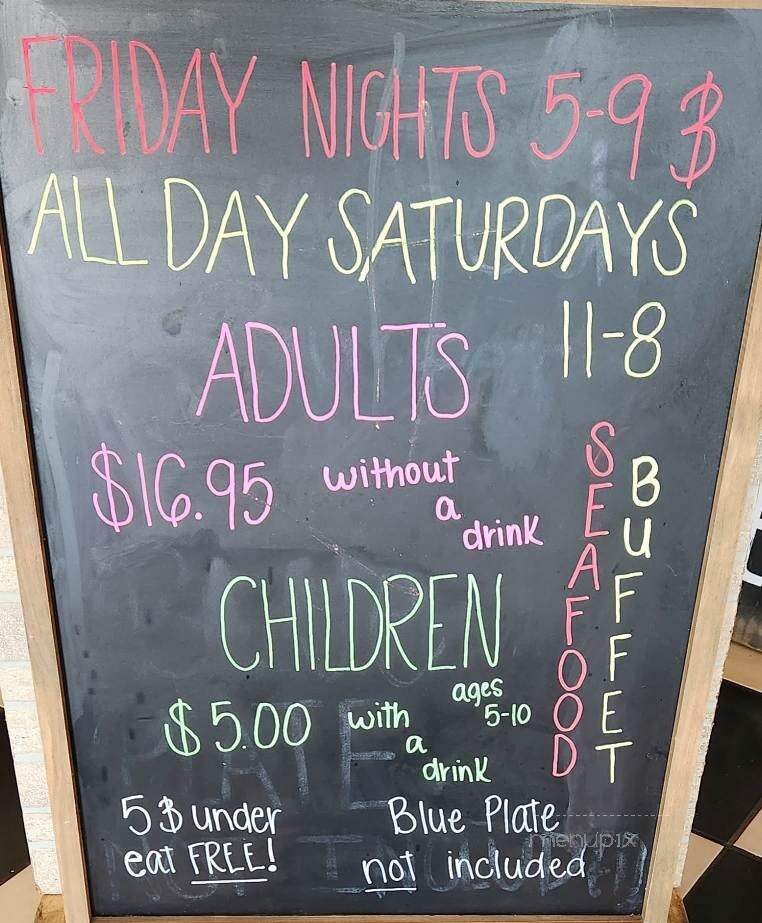 Hometown Buffet - Selmer, TN menu_pic
