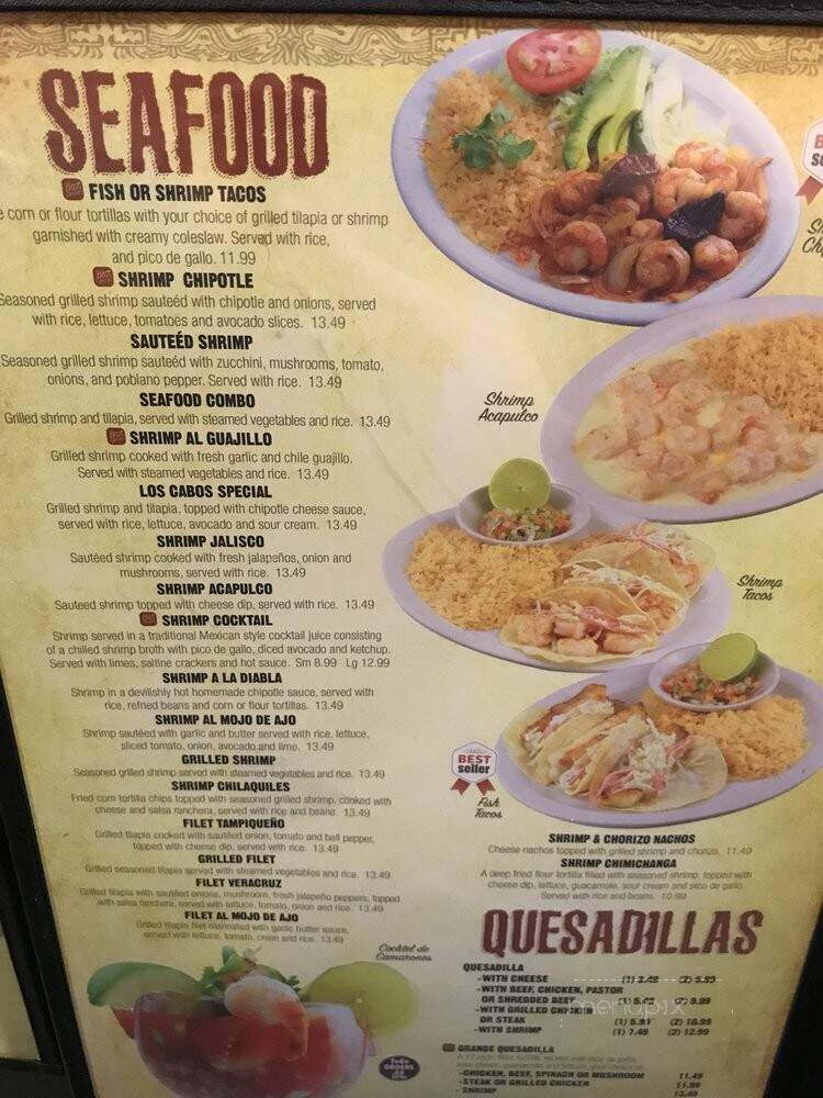 El Molcajete Mexican Restaurant - Manchester, TN menu_pic