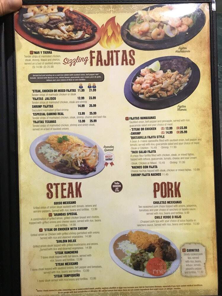 El Molcajete Mexican Restaurant - Manchester, TN menu_pic