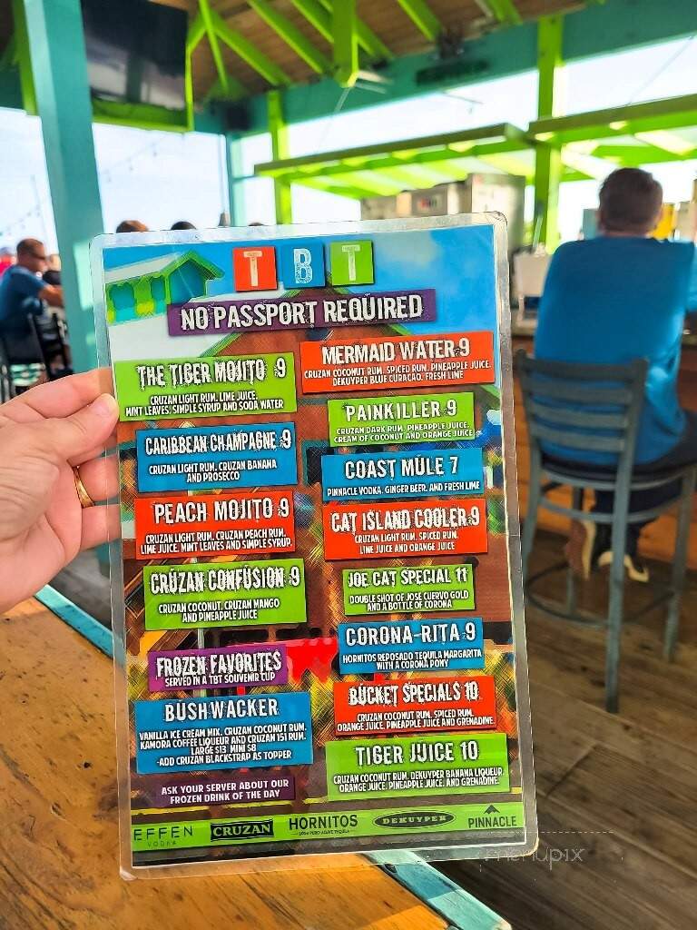 The Blind Tiger Biloxi Beach - Biloxi, MS menu_pic