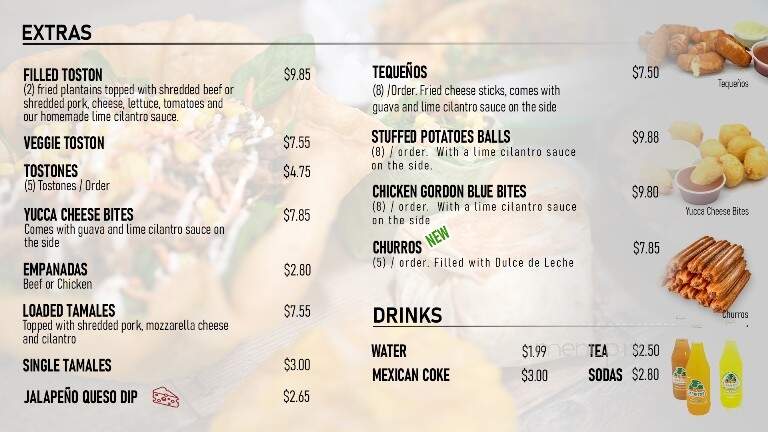 Latin Bowl Restaurant - Brandon, FL menu_pic