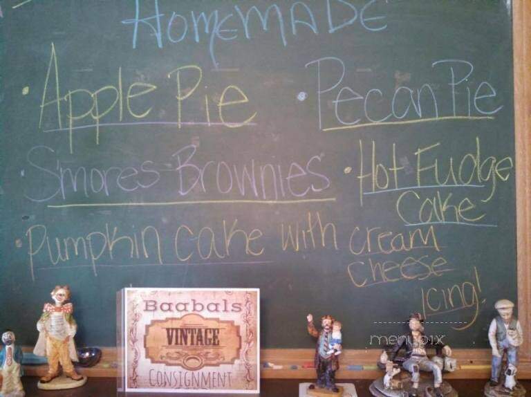 Baabals Ice Cream & Coffee Shoppe - Fletcher, NC menu_pic