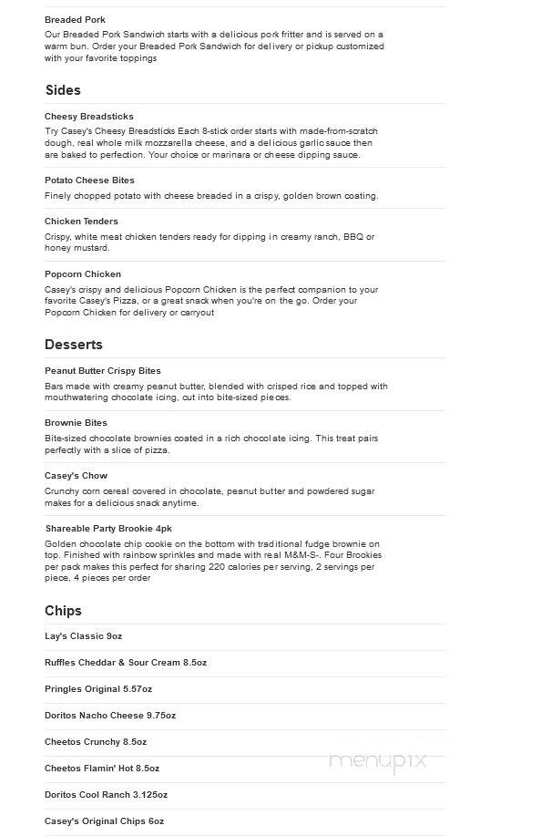 Caseys Carry Out Pizza - Stockton, MO menu_pic