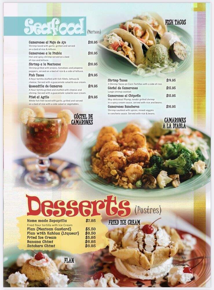 Chimi's Fresh Mex - Wentzville, MO menu_pic